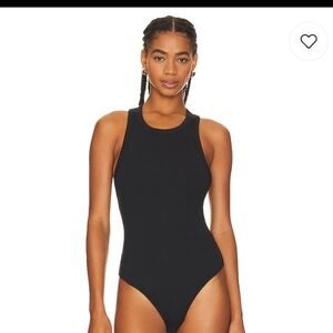 Free People Intimately FP Brexley Bodysuit in Canyon Clay/Peach